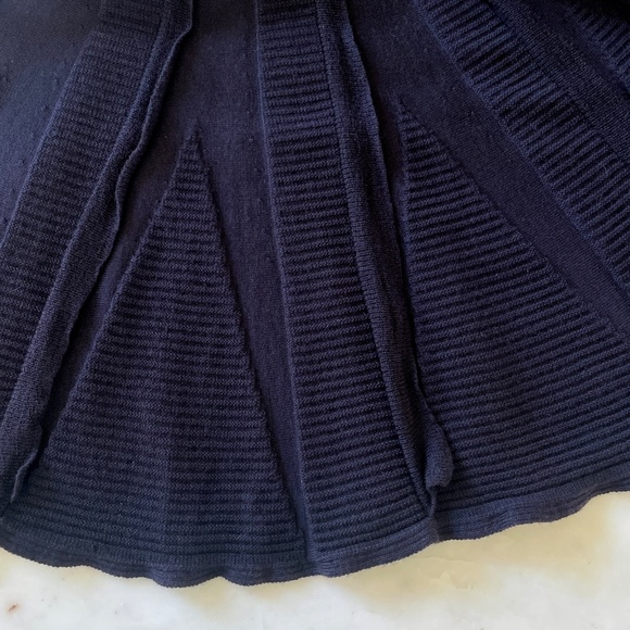Valentino Black Knit Sleeveless Flared Cocktail Dress, Vintage - Picture 9 of 17